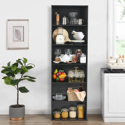 Tall Luxe Bookcase with Display Shelves